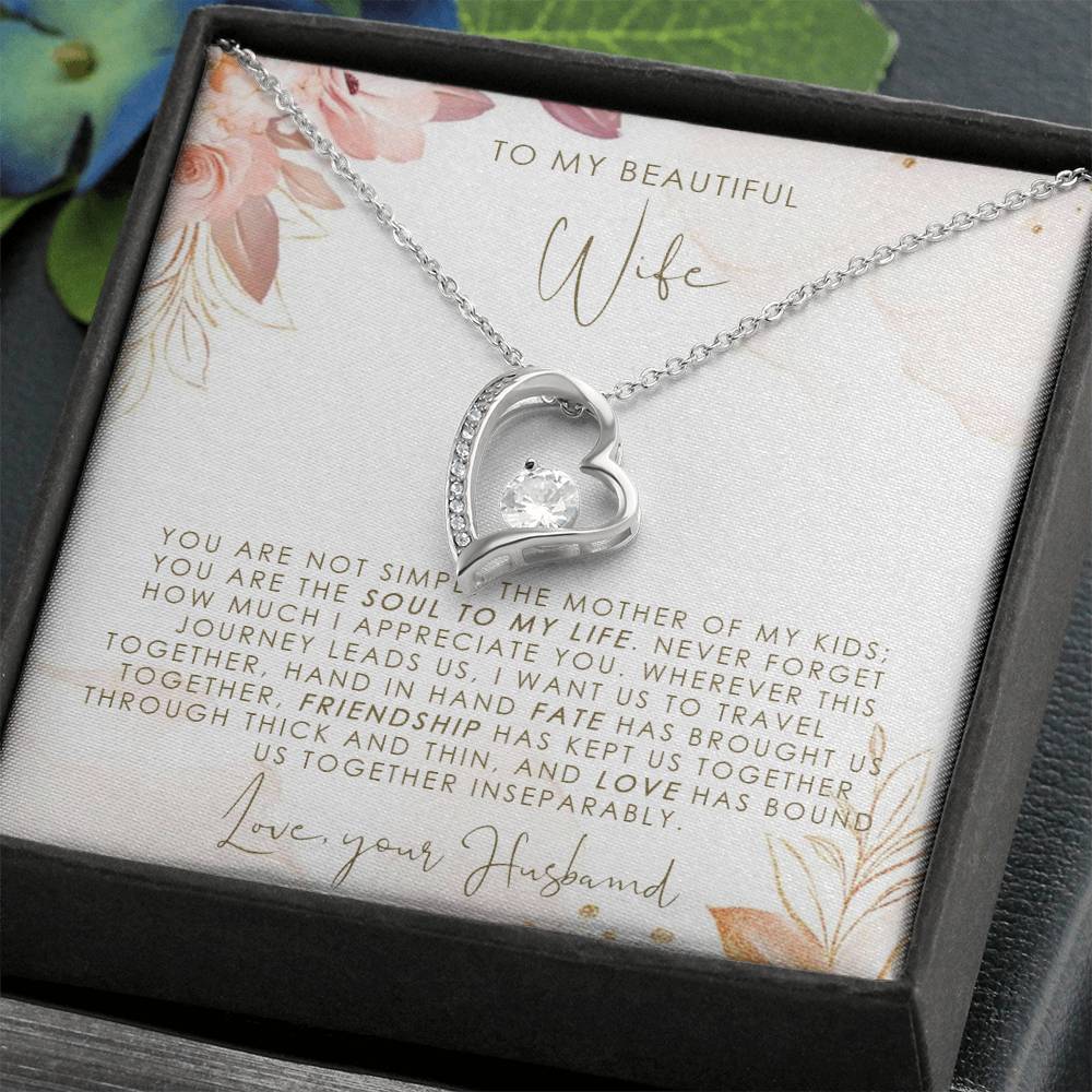 to my beautiful Wife Forever Love not Earing Template