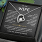 To My Wife Jewelry – Forever Love Necklace, Romantic Gift for Her, The Greatest Blessing in My Life, Perfect for Birthday, Christmas, Anniversary, or Valentine’s Day