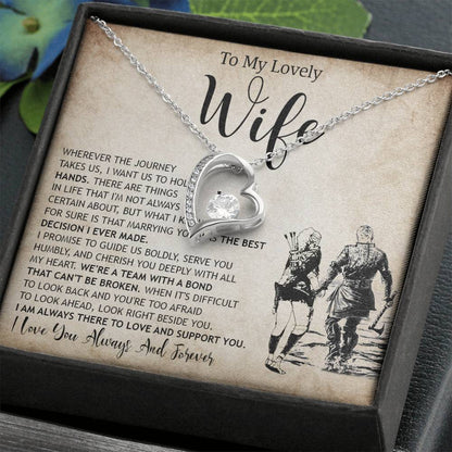 To My Lovely Wife Forever Love not Earing Template
