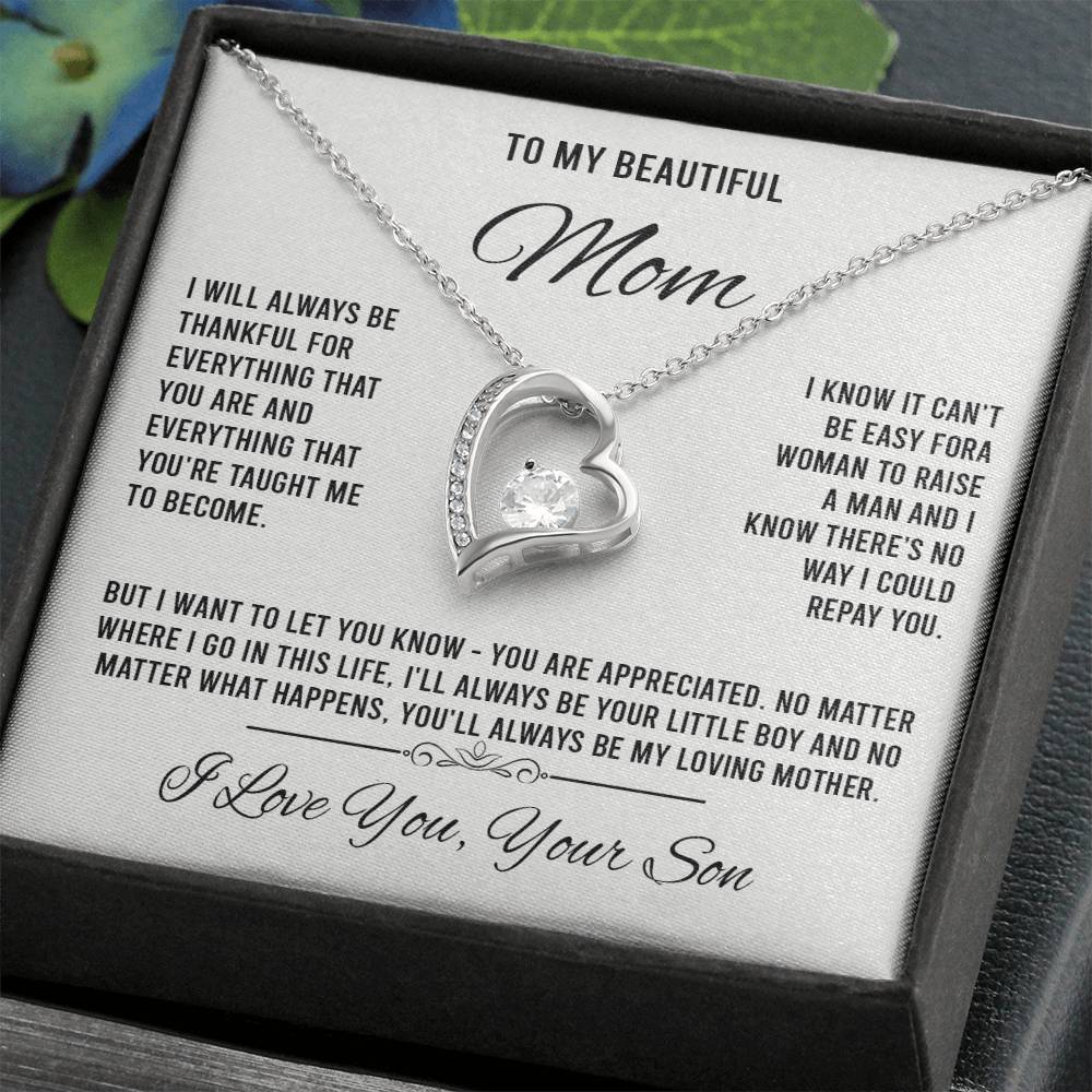 to my beautiful mom Forever Love not Earing Template Co anh mainupAMZOK