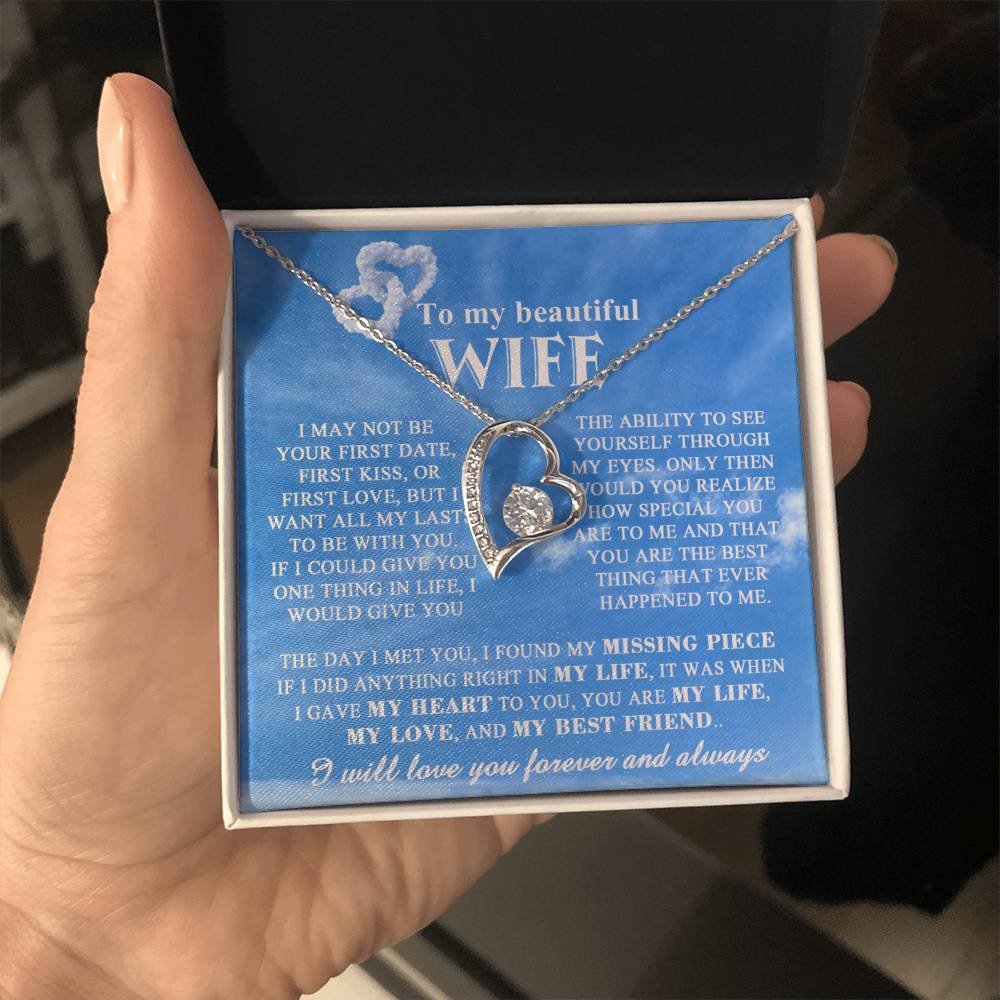 necklace wife Temmplate Forever Love NC