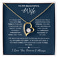 To My Wife Jewelry – Forever Love Necklace, Romantic Gift for Her, The Greatest Blessing in My Life, Perfect for Birthday, Christmas, Anniversary, or Valentine’s Day