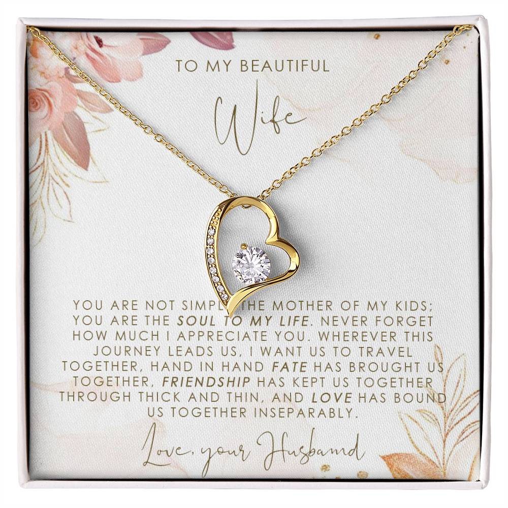 to my beautiful Wife Forever Love not Earing Template
