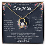 To My Beautiful Daughter sometimes Forever Love not Earing Template