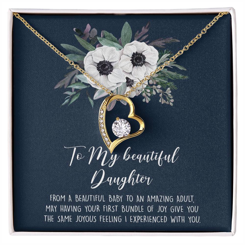 To My beautiful Daughter From Forever Love not Earing Template