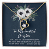 To My beautiful Daughter From Forever Love not Earing Template