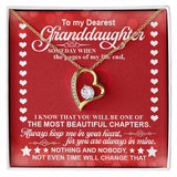 gRANDDAUGHTER cHRISTMAS REDD Forever Love not Earing Template