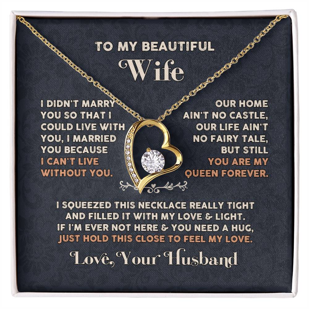 Wife love you Husaband Forever Love not Earing Template