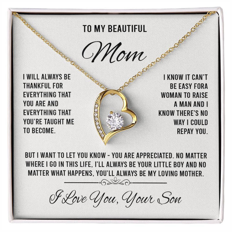 to my beautiful mom Forever Love not Earing Template Co anh mainupAMZOK
