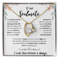 To My Soulmate Necklace – Romantic Jewelry Gift for Wife from Husband – Birthday, Anniversary, Valentine’s Day Gift with Message Card & Gift Box