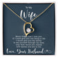 to my Wife Love Forever Love not Earing Template