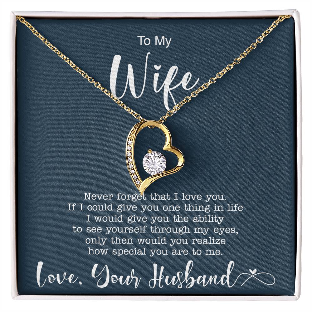 to my Wife Love Forever Love not Earing Template