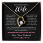 To My Wife Jewelry – Forever Love Necklace, Romantic Gift for Her, The Greatest Blessing in My Life, Perfect for Birthday, Christmas, Anniversary, or Valentine’s Day