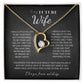 To My Future Wife Necklace - Promise Necklace For Her, Fiance Gifts For Her, Birthday Gifts For Future Wife With Message Card, To My Soulmate Necklace For Women Women Romantic Jewelry With Message Card, Gift Box
