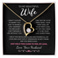 To My Wife Jewelry – Forever Love Necklace, Romantic Gift for Her, The Greatest Blessing in My Life, Perfect for Birthday, Christmas, Anniversary, or Valentine’s Day