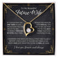 To My Future Wife Necklace - Promise Necklace For Her, Fiance Gifts For Her, Birthday Gifts For Future Wife With Message Card, To My Soulmate Necklace For Women Women Romantic Jewelry With Message Card, Gift Box