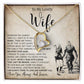 To My Lovely Wife Forever Love not Earing Template