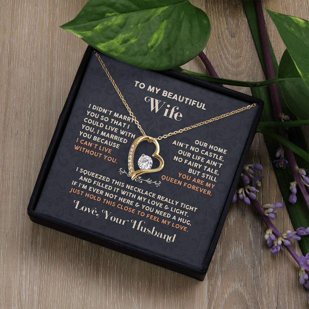 Wife love you Husaband Forever Love not Earing Template