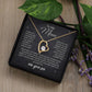 To My Mom – Sentimental Necklace with Heartfelt Card, Thoughtful Gifts from Daughter or Son for Mother’s Day, Birthday, Christmas
