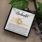 Necklace To my Soulmate necklace for Women Gifts from Boyfriend Funny Gifts For Girlfriend Best Birthday Gift Ideas For Wife, Romantic Jewelry For Her Anniversary on Valentine day Forever Love not Earing Template