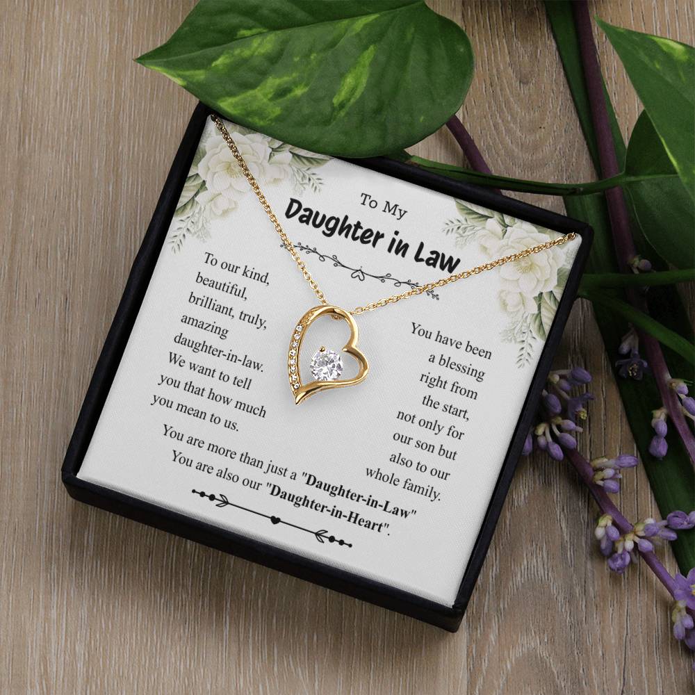 To My Daughter Necklace from Dad – Christmas Gift for Daughter or Daughter-in-Law, Birthday Jewelry for Women, Valentine's Day & Mother's Day Present