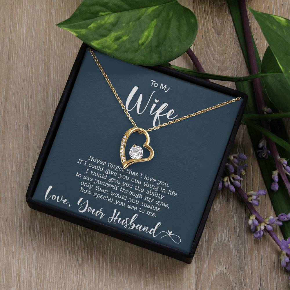 to my Wife Love Forever Love not Earing Template