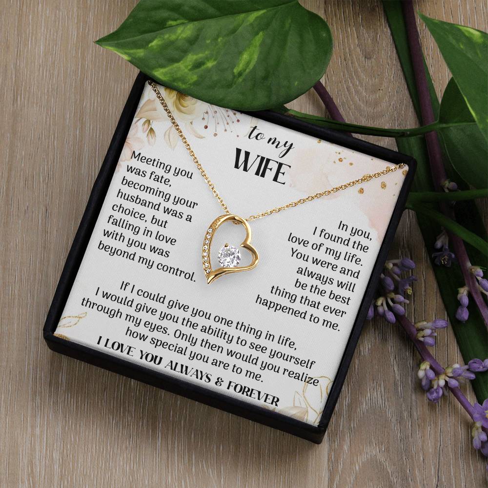 to my Wife meeting Forever Love not Earing Template