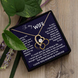 To my Wife from Husband Necklace Calla DecorGifts Foreverlove