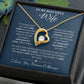 To My Wife Jewelry – Forever Love Necklace, Romantic Gift for Her, The Greatest Blessing in My Life, Perfect for Birthday, Christmas, Anniversary, or Valentine’s Day