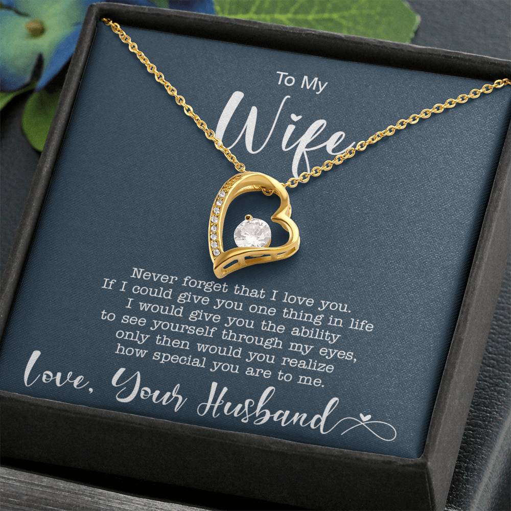 to my Wife Love Forever Love not Earing Template