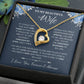 To My Wife Jewelry – Forever Love Necklace, Romantic Gift for Her, The Greatest Blessing in My Life, Perfect for Birthday, Christmas, Anniversary, or Valentine’s Day