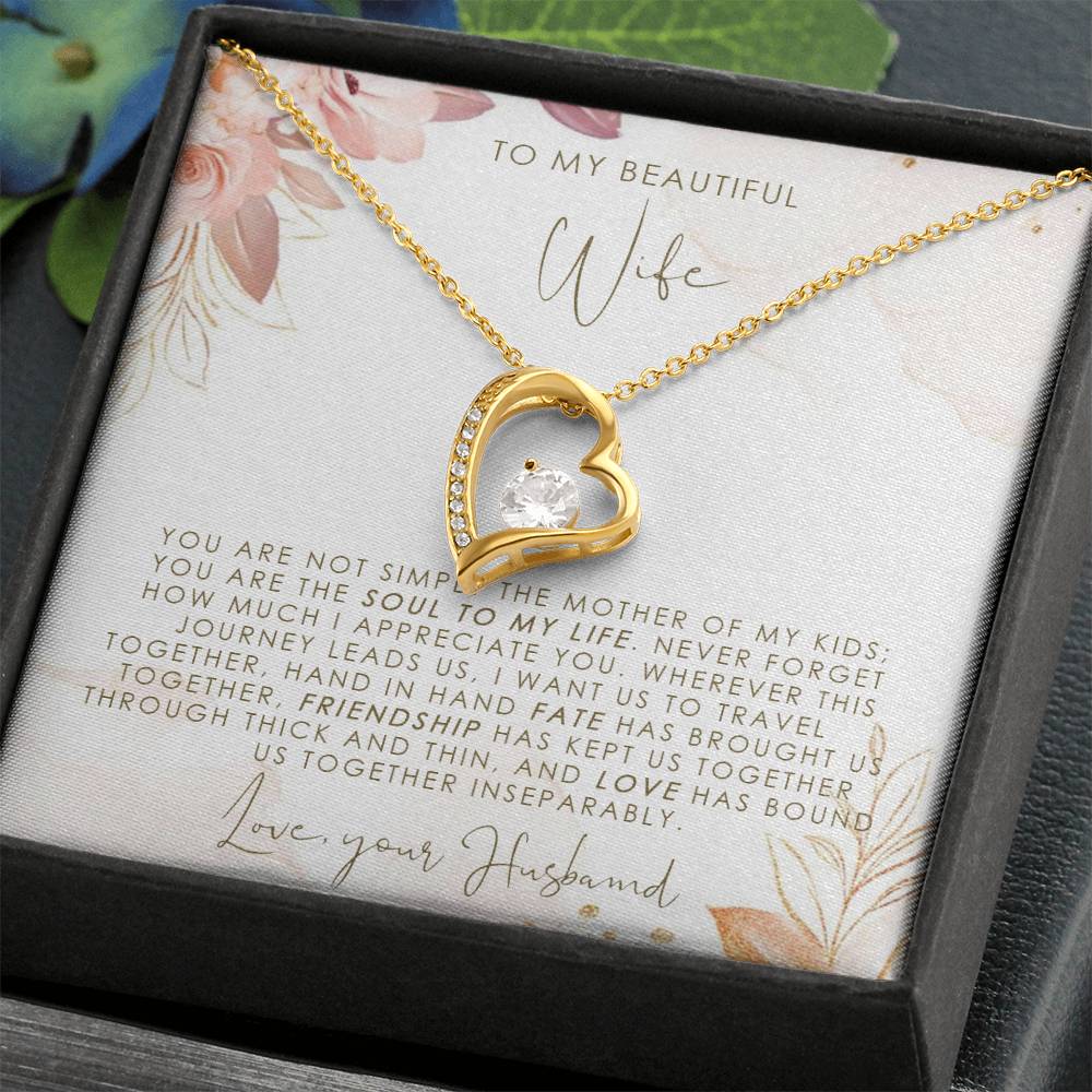 to my beautiful Wife Forever Love not Earing Template