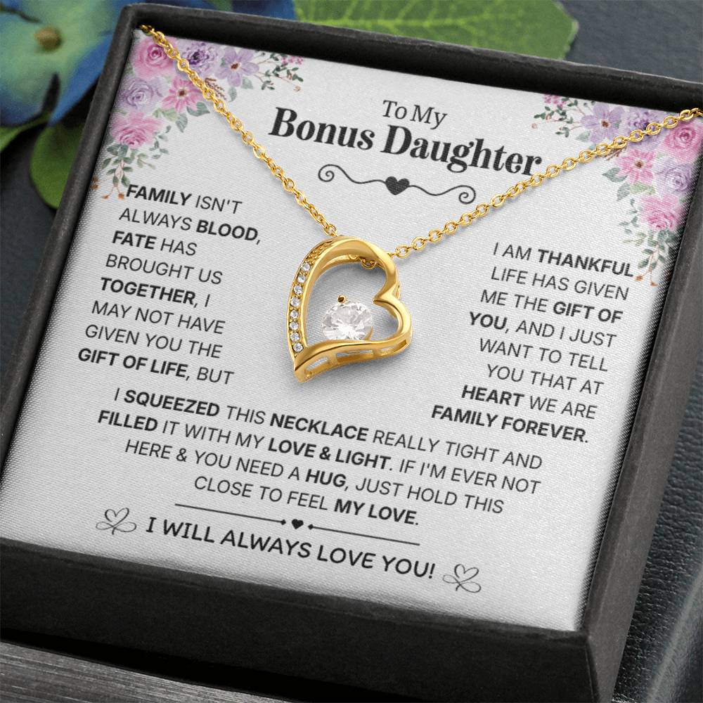 To My Daughter Necklace from Dad – Christmas Gift for Daughter or Daughter-in-Law, Birthday Jewelry for Women, Valentine's Day & Mother's Day Present