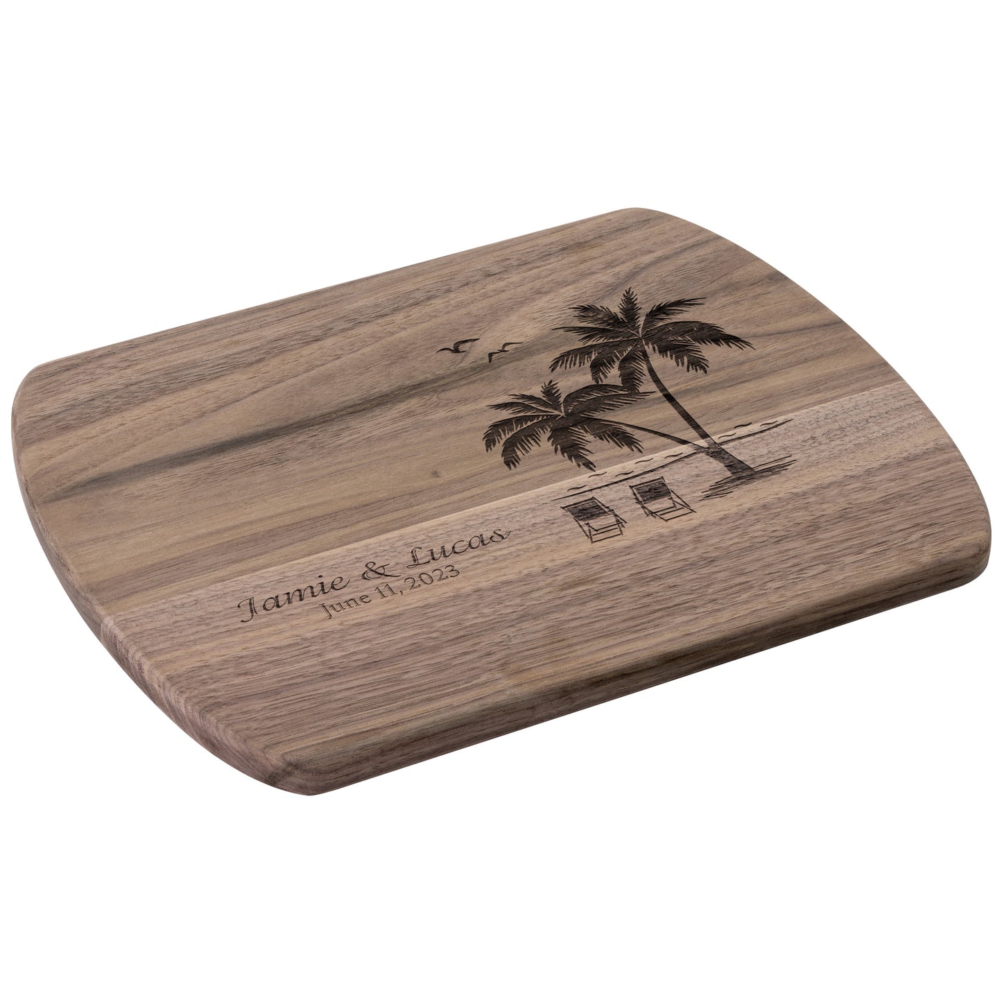 test Custom Couple name Beach vuông