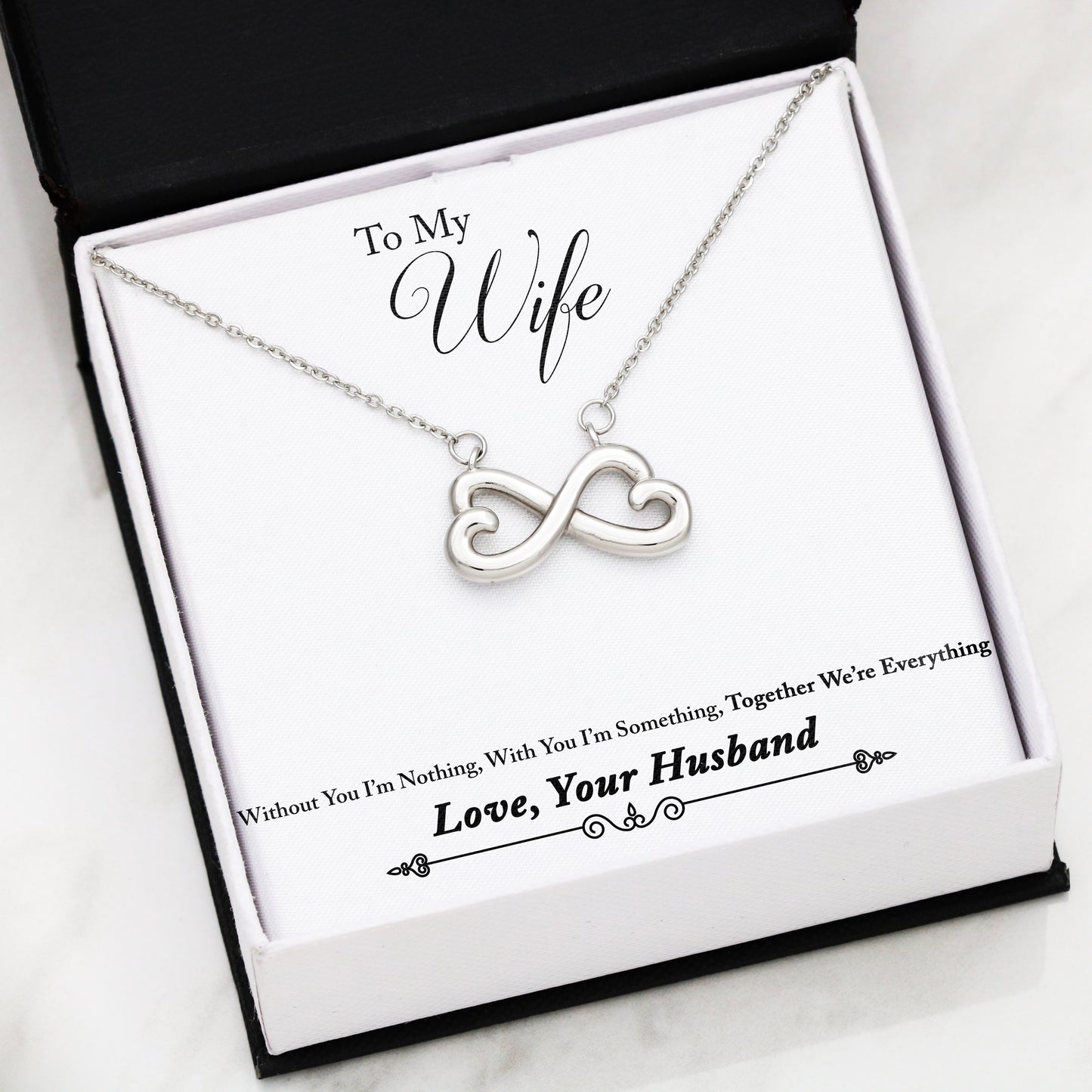 Infinity Heart Necklace 03-Husband-2-Wife-Everything