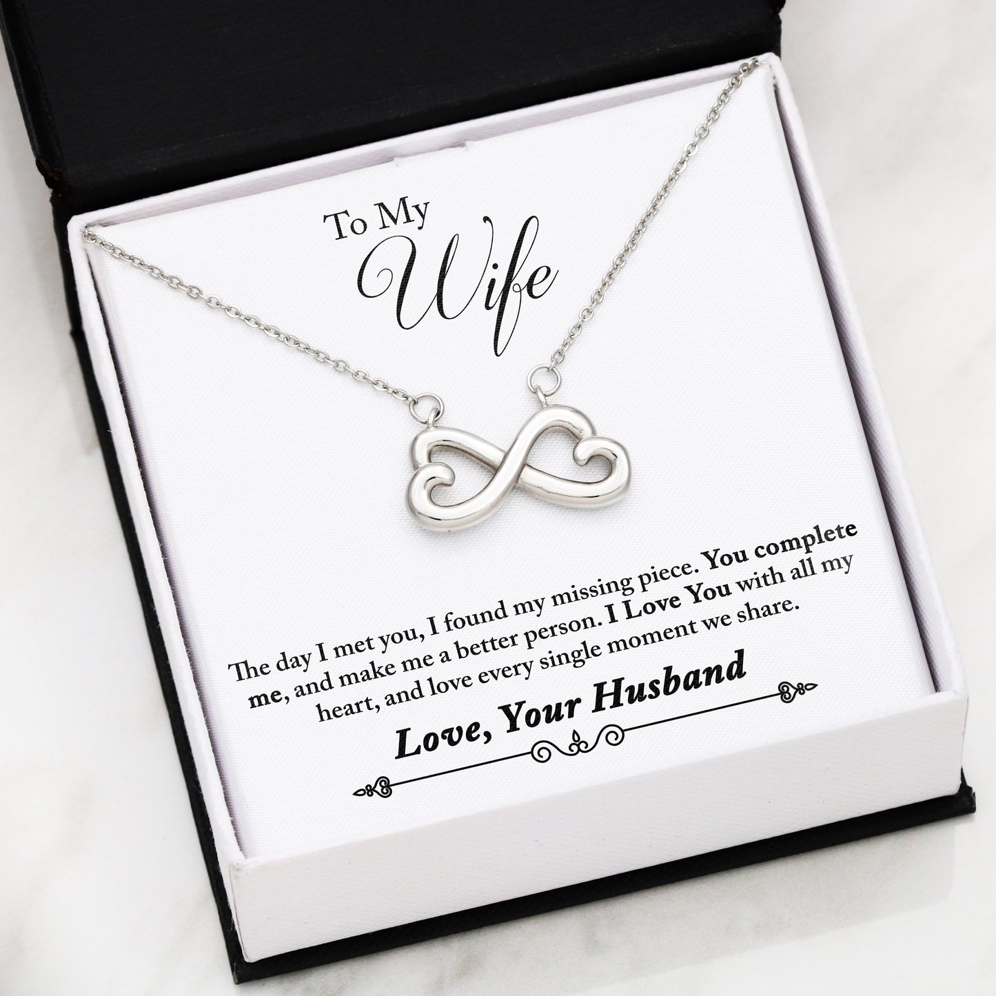 Infinity Heart Necklace 06-Husband-2-Wife-Complete