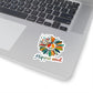 1 Pcs Sticker Decor Daisy Peace Sign Hippie Soul Sticker, Flower Hippie Soul Sticker, Hippie Soul Sticker, Flower Lovers Gifts Sticker, Hippie Sticker Sticker size custom Sticker for Laptop Decal Wall Kiss-Cut Stickers