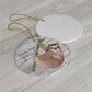 Round Ceramic Ornaments
