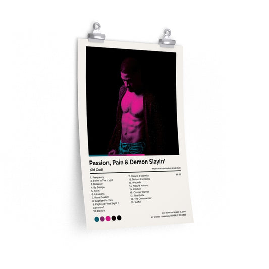 Premium Matte vertical posters Test a Huy