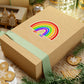 1 Pcs Sticker Decor Be Kind Rainbow Vinyl Waterproof Sticker Kindness Diversity Kiss-Cut Stickers | Pride | Rainbow | LGBTQ | Sticker size custom Sticker for Laptop Decal Wall Laptop Bumper Sticker, c