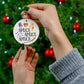 Cite Gifts Amuck Amuck Amuck Hocus Po-cus Witches Halloween Porcelain Ceramic Circle Ornament Gift Family & Friend Awesome On Birthday, Christmas, Wedding, Decor Home