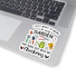 1 Pcs Sticker Decor I just Want to Work in My Garden and Hang Out with My Chickens Sticker, Garden Sticker, Chicken Sticker, Farm Sticker Size Custom Sticker for Laptop Decal Wall Laptop Full SizeStickers
