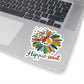 1 Pcs Sticker Decor Daisy Peace Sign Hippie Soul Sticker, Flower Hippie Soul Sticker, Hippie Soul Sticker, Flower Lovers Gifts Sticker, Hippie Sticker Sticker size custom Sticker for Laptop Decal Wall Kiss-Cut Stickers