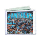 Wallet for Fan team Carolina Panthers