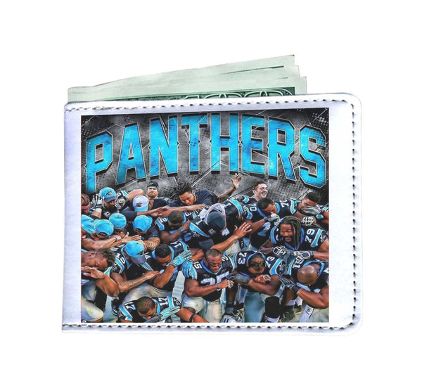 Wallet for Fan team Carolina Panthers