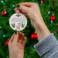 Christmas in Heaven Chair Ornament - Memorial Ornament - Loss of A Loved One - Bereavement - Memory Ornament - Poem