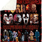 Personalized This is My Horror Movie Watching Blanket, Fleece Sherpa Woven, Custom Name Halloween Blanket, Personalized Horror Movie Watching Blanket, Custom Name Halloween Decorations