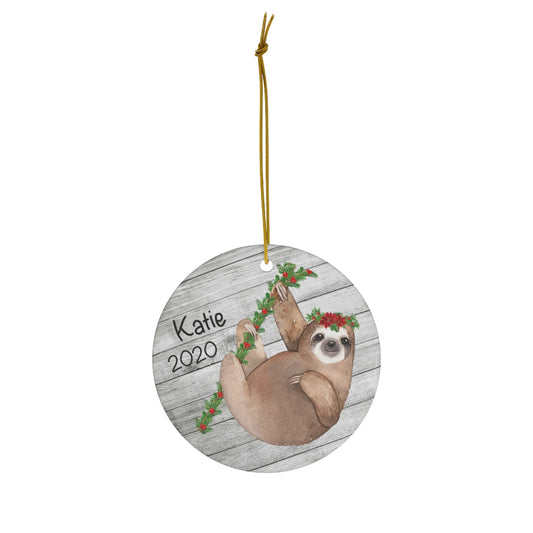 Round Ceramic Ornaments