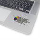 Kiss-Cut Stickers 1 Pcs Sticker Decor Equal rights for others does not mean fewer rights for you sticker, It's not pie sticker Equality sticker Sticker size custom Sticker for Laptop Decal Wall Laptop Bumper Sticker fu