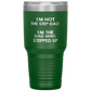 Dad 30oz Tumbler, I'm Not The Step-dad I'm The Dad Who Stepped Up, Black Insulated Cup Gifts For Father From Daughter Son ASIN: B08H1MHBSH
